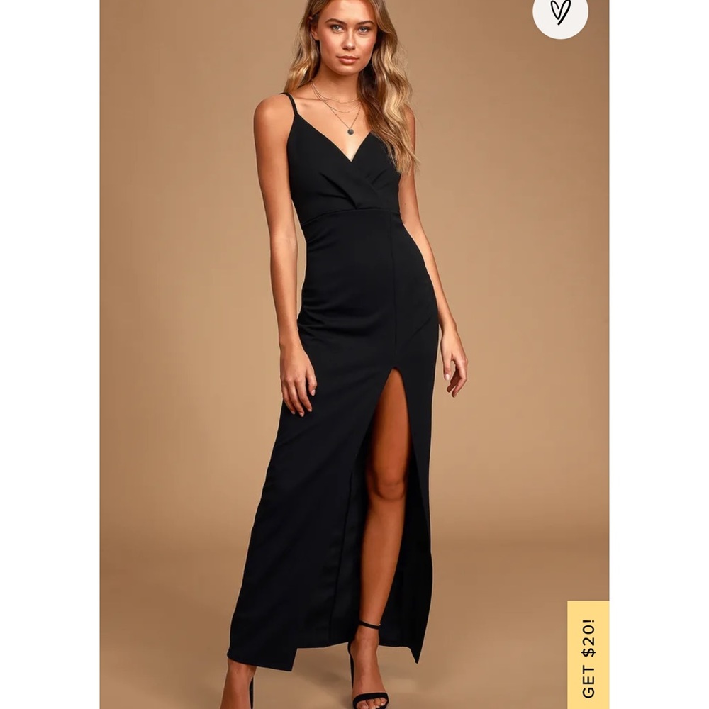 Lulu’s Love and Affection Black dress
